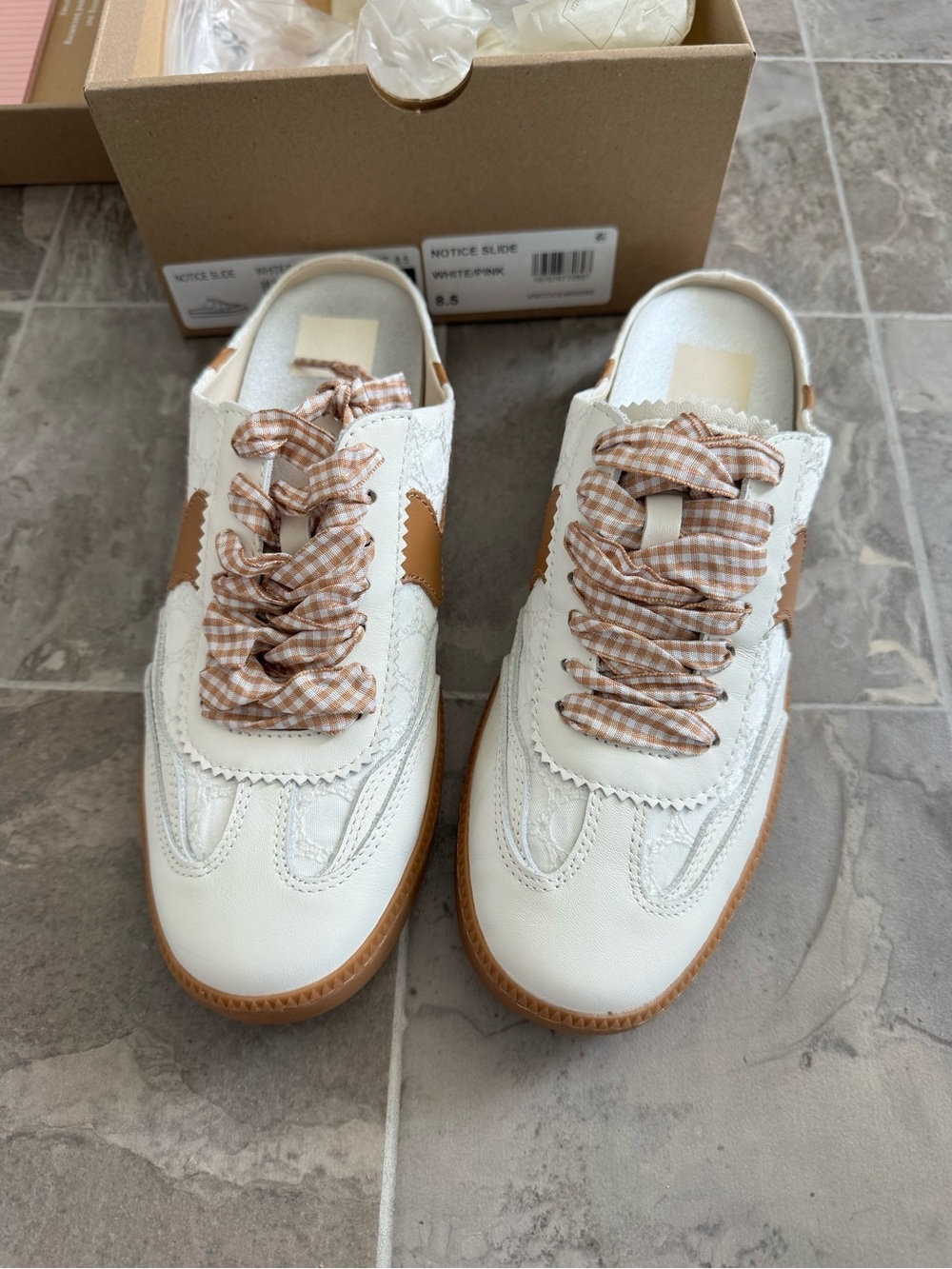Dolce Vita Notice Slide Sneakers- Sz 8.5 NWT - Picture 4 of 5